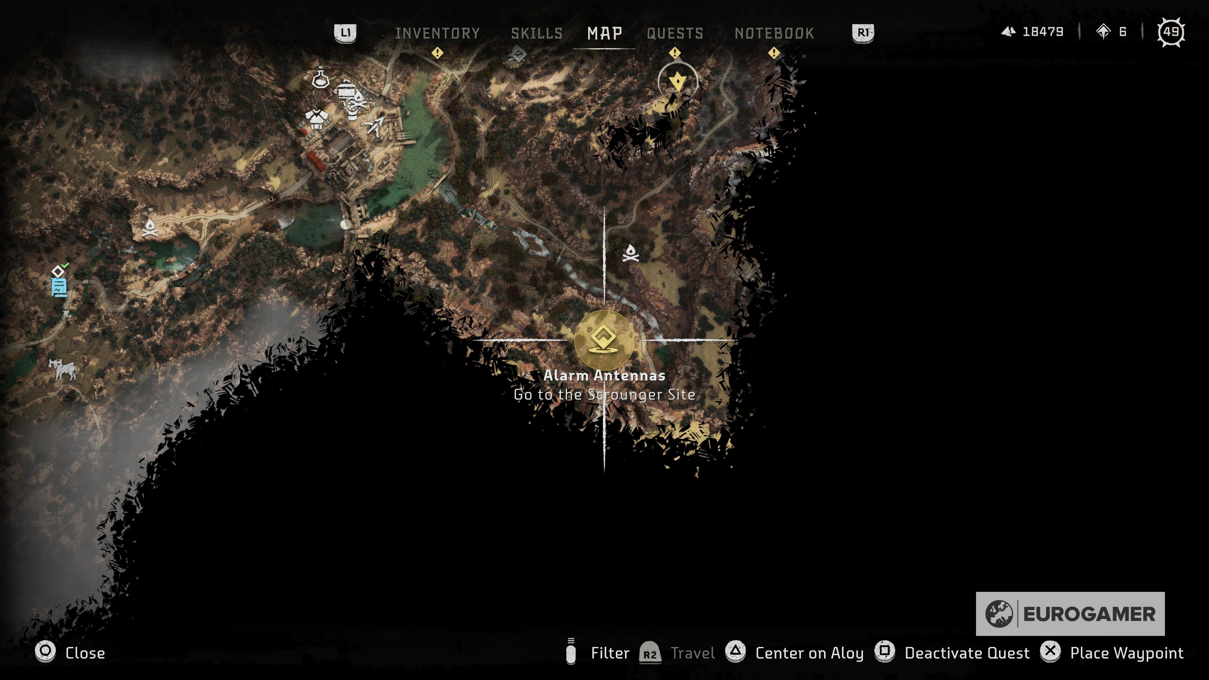 Horizon Forbidden West Salvage Contracts How to complete the Larend